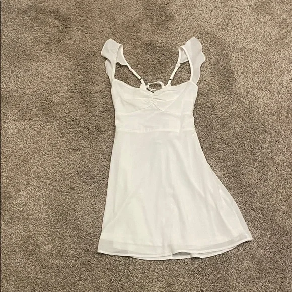 Princess Polly Landon Mini Dress White - Picture 2 of 5